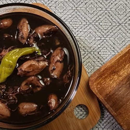 How to Cook Best Adobong Pusit - Pinoy Ulam Recipe - Friend Cheap Menu