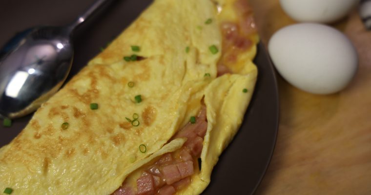 Ham and Cheese Omelette – Pinoy Recipe