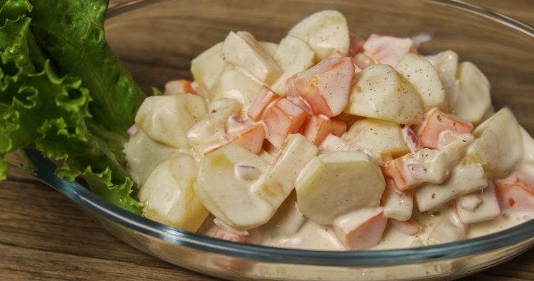 How To Make Potato Salad Recipe – Potato and Carrots Salad