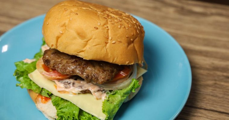 Easy Home Made Burger Recipe – Hamburger Dish