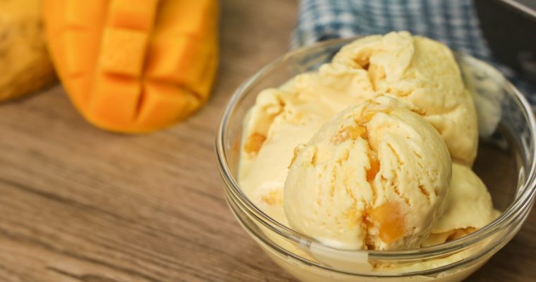 Mango Ice Cream ( How To Make Ice Cream Recipes ) – Summer Recipes