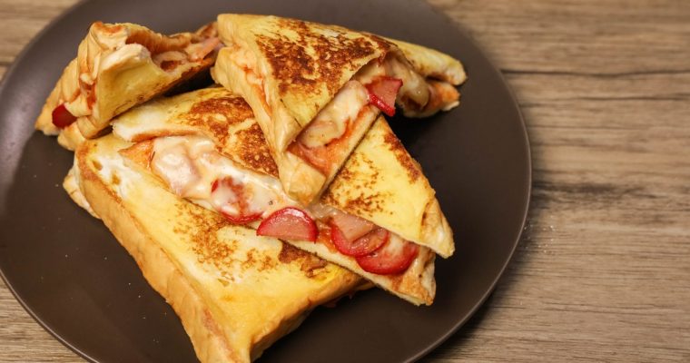 Homemade Pizza Sandwich Recipes – No Bake Pizza