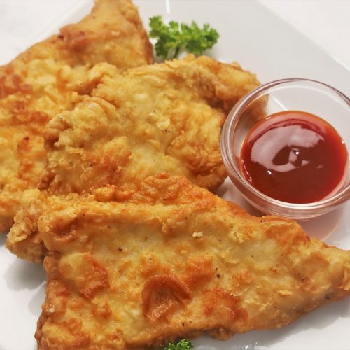 How to Cook Crispy Chicken Breast Fillet Recipe Friend Cheap Menu
