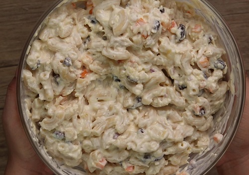 Chicken macaroni salad