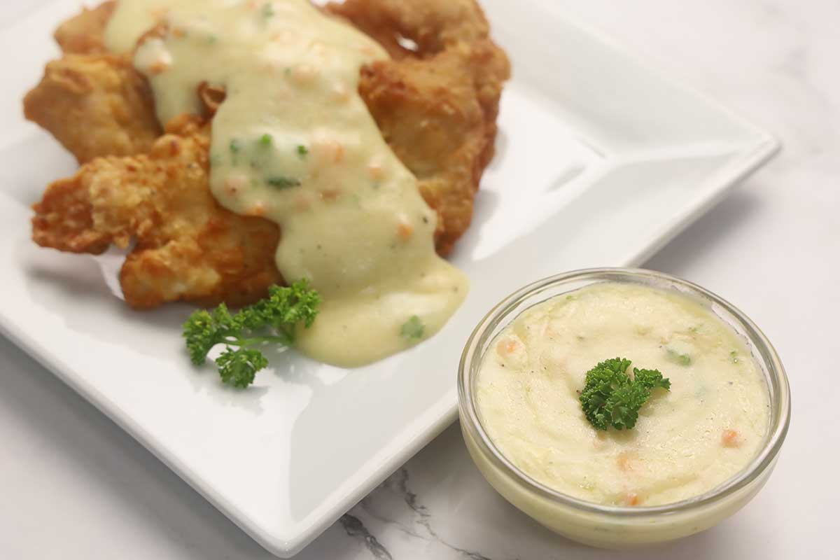 Homemade a la King Sauce Friend Cheap Menu