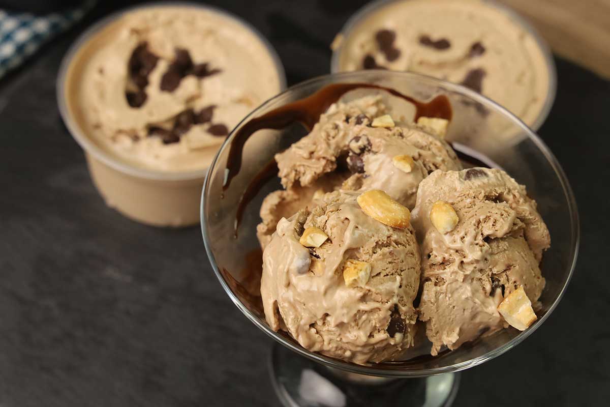 Homemade Coffee Ice Cream Recipe Friend Cheap Menu