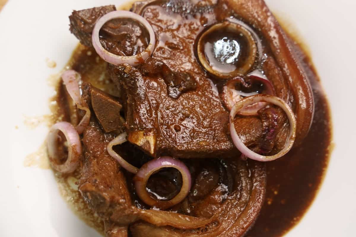 Pork Chop Steak Ala Bistek Friend Cheap Menu