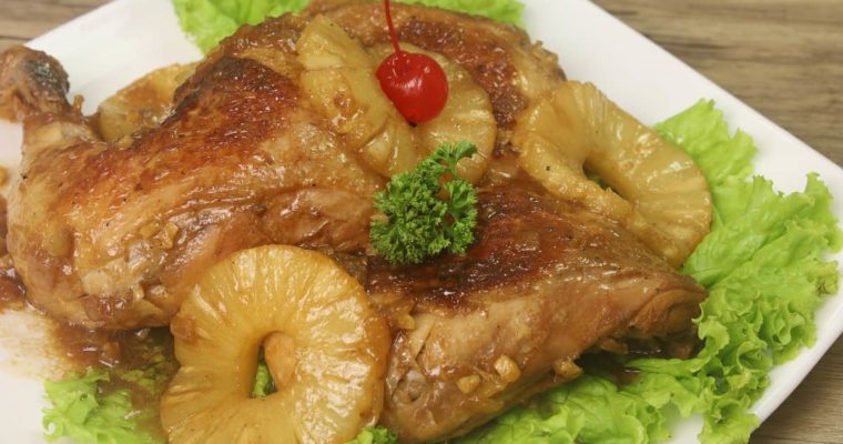 Chicken Hamonado with Pineapple Juice Recipe
