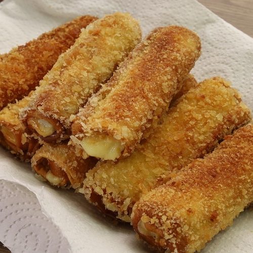 Breaded Cheese Roll Easy To Make Merienda Recipe Friend Cheap Menu wholemeal-round-roll-bakers-delight