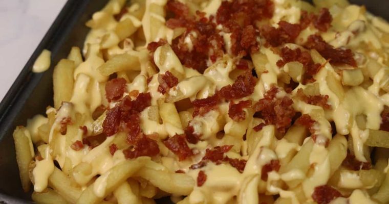 Cheesy Bacon Fries – Loaded Fries Recipe