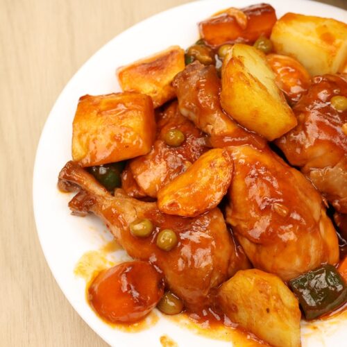 Chicken Afritada Recipe with Tomato Paste Filipino Style Friend