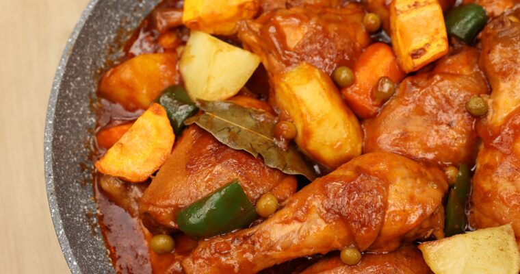 Chicken Afritada Recipe with Tomato Paste – Filipino Style