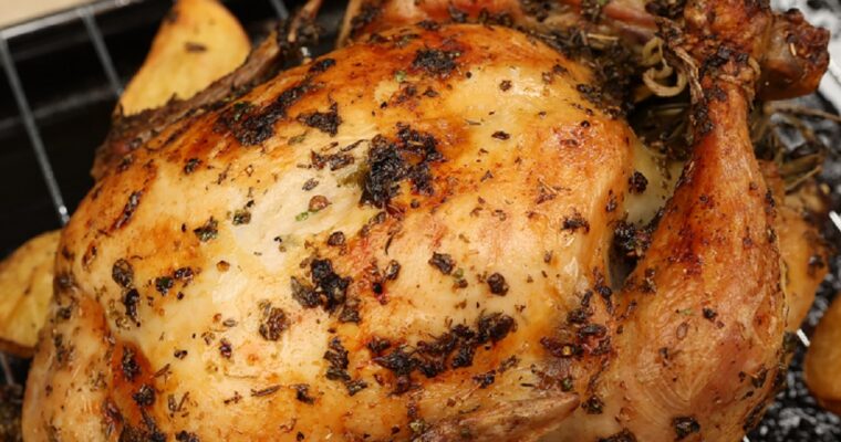 Roasted Chicken Recipe (Pinoy Style) Noche Buena Recipe